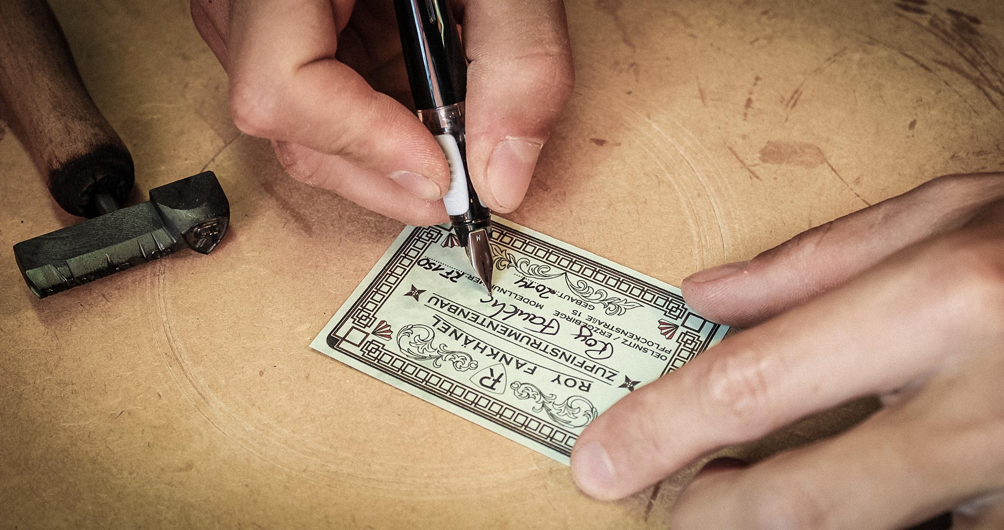 Each guitar is unique and will be signed by hand.